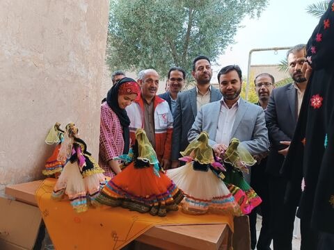 نمایشگاه هفته فرهنگی خوسف افتتاح شد