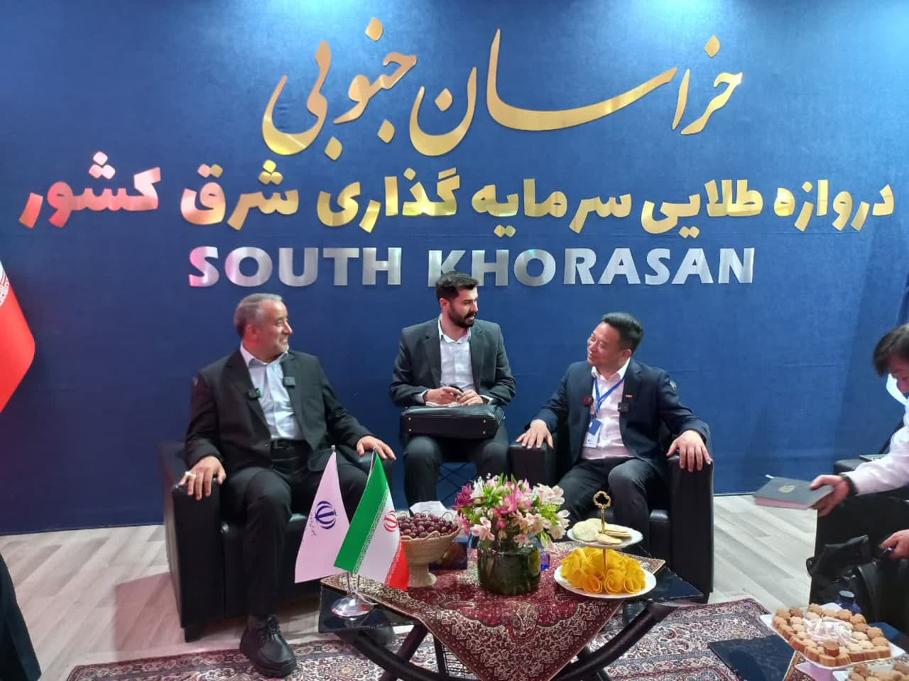  دیدار استاندار خراسان جنوبی با مدیرعامل هلدینگ چینی در نمایشگاه اکسپو ۲۰۲۵