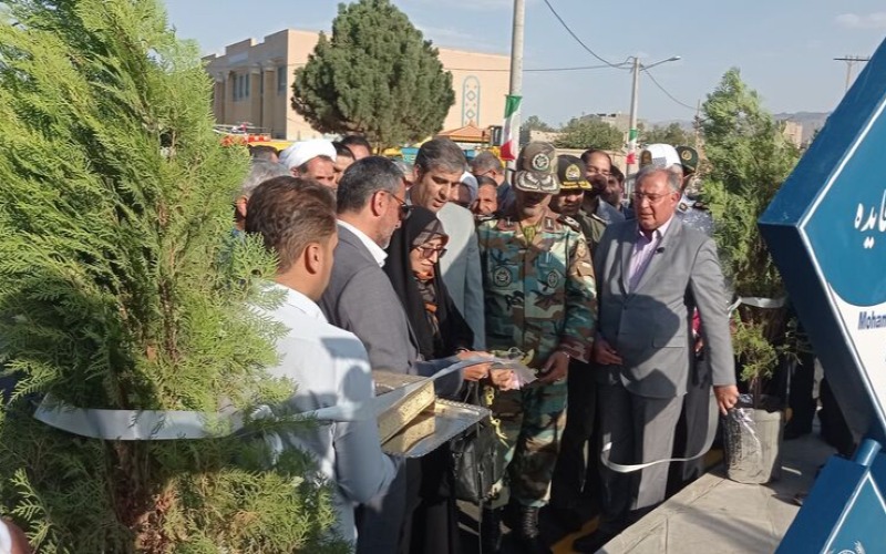 افتتاح پروژه های هفته دولت شهرداری بیرجند