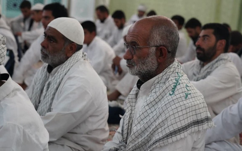 تشرف کاروان پیاده زیارتی بافق به میقات الرضا طبس