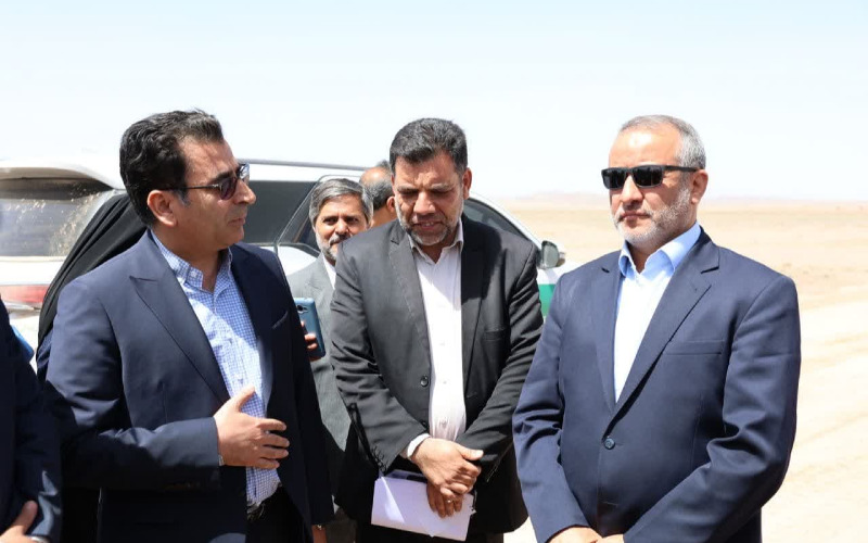 بازدید استاندار خراسان جنوبی از قطعه ۱۴ راه آهن