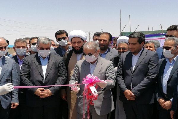 ۱۴۵ کیلومتر باند دوم جاده ای در طبس کلنگ زنی و افتتاح شد