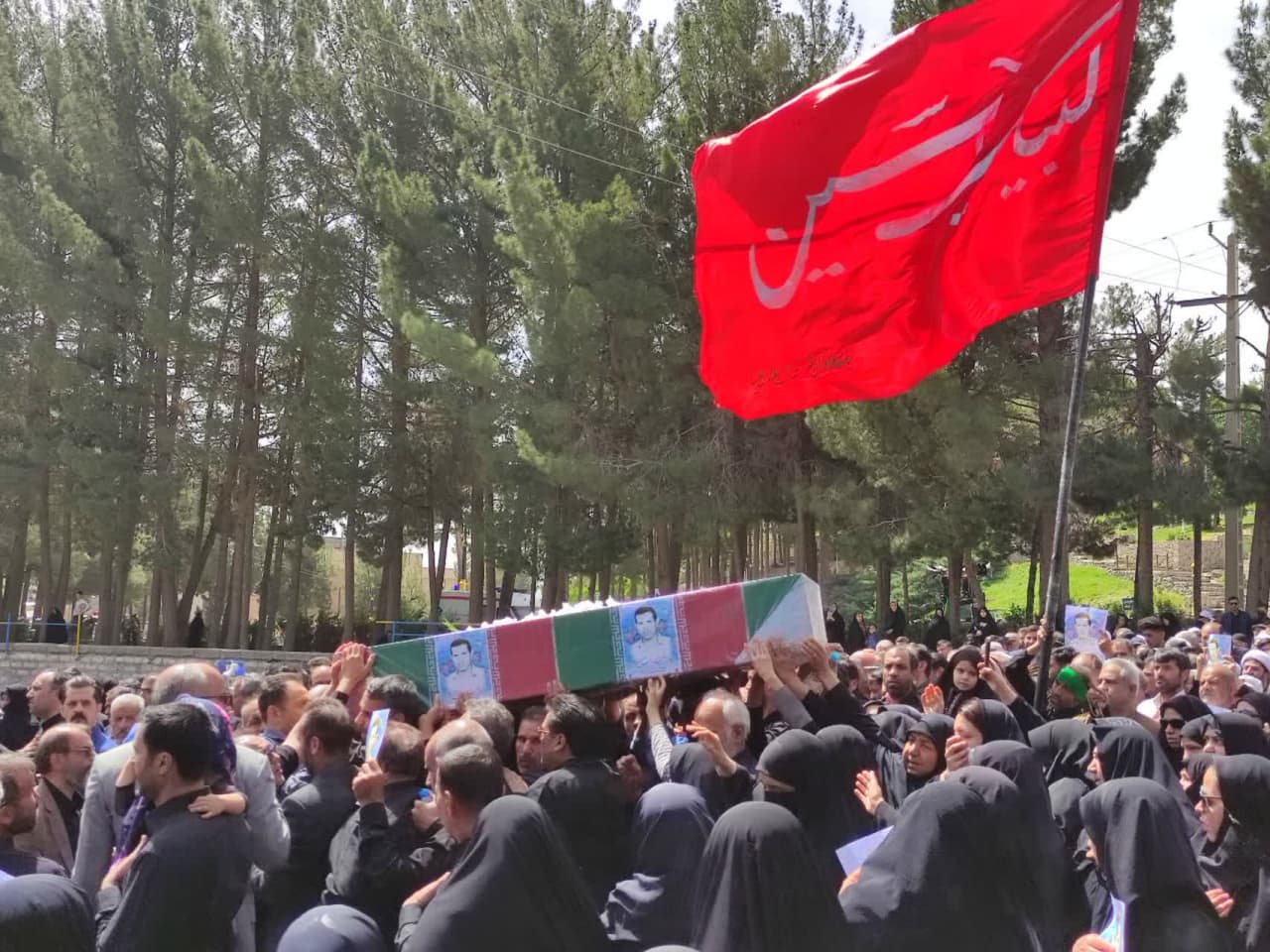 پیکر پاک شهید «حسین‌زاده» در گلزار شهدای بیرجند آرام گرفت
